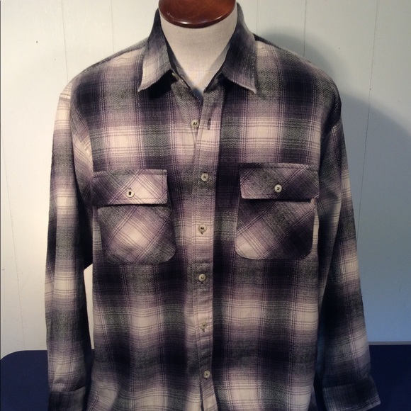 Prides Landing Shirts Prides Landing Mens Flannel Shirt Size Xl